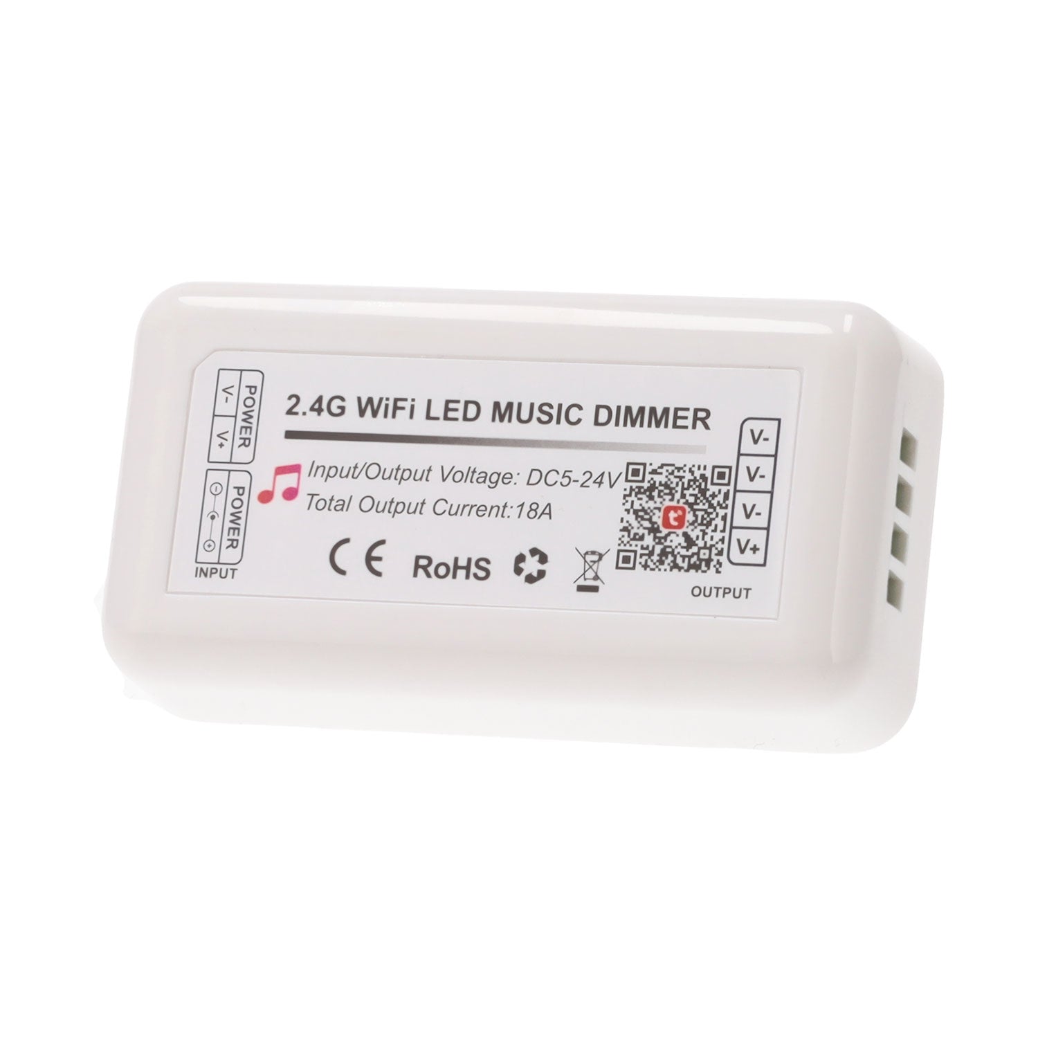 Regulador de intensidade para fita LED TUYA 2.4g wi-fi com comando remoto de 24 teclas - Image 2