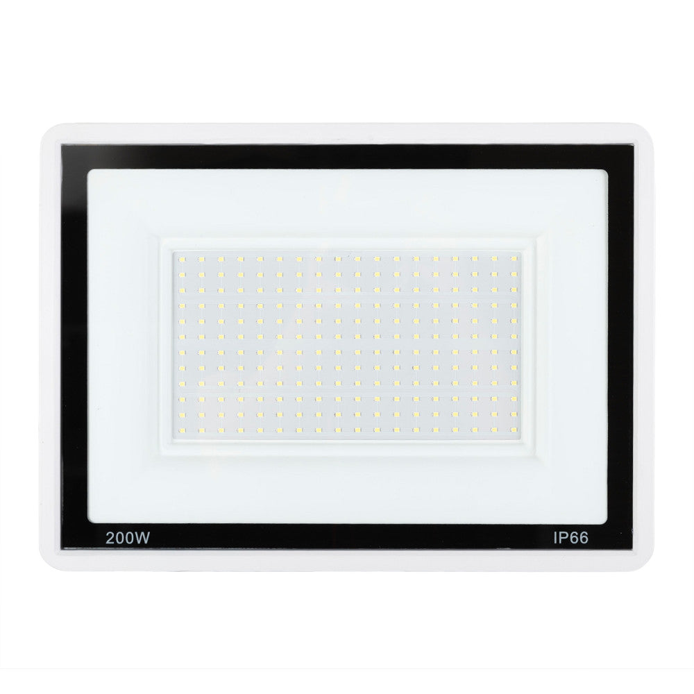Projetor LED 200 W 16.000 lm 6000 K IP66 regulável acabamento branco - Image 4