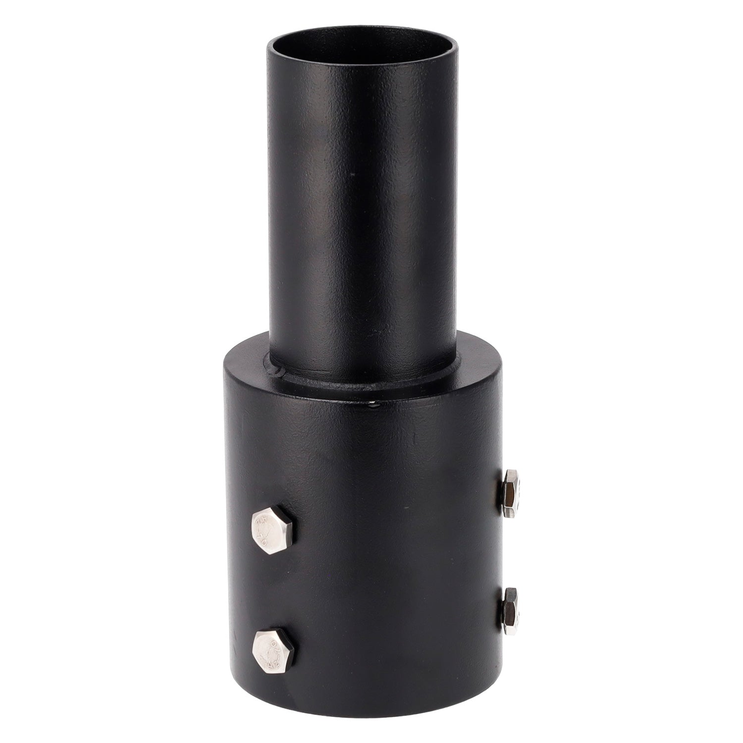 Fotografia do Adaptador de coluna de iluminação pública de 80 mm para 60 mm, preto