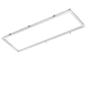 Quadro, armação alumínio painel de LED 120 × 30 cm