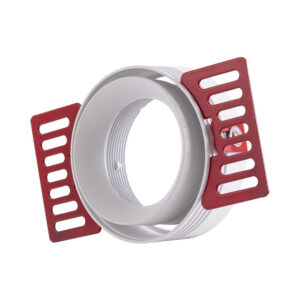 Fotografia do Anel downlight circular alumínio branco inclinável ø75 mm