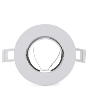 Fotografia do Anel downlight circular branco 92 mm