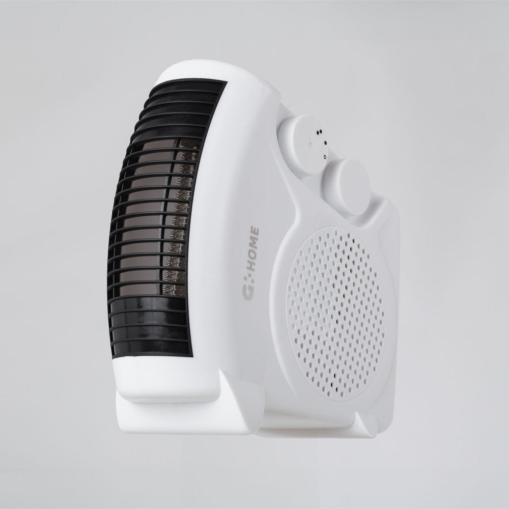 Aquecedor de resistência + ventilador 500 W branco - Image 5