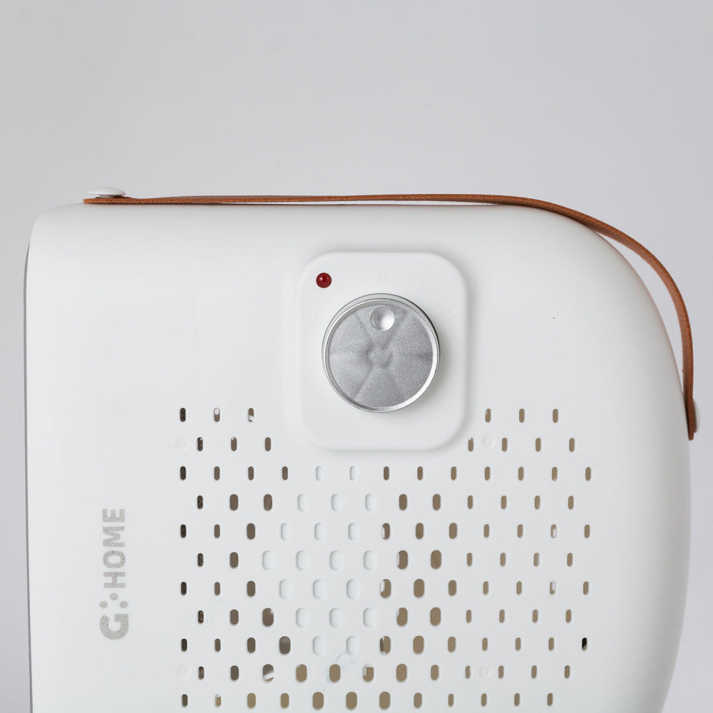 Aquecedor de resistência + ventilador 500 W branco - Image 4