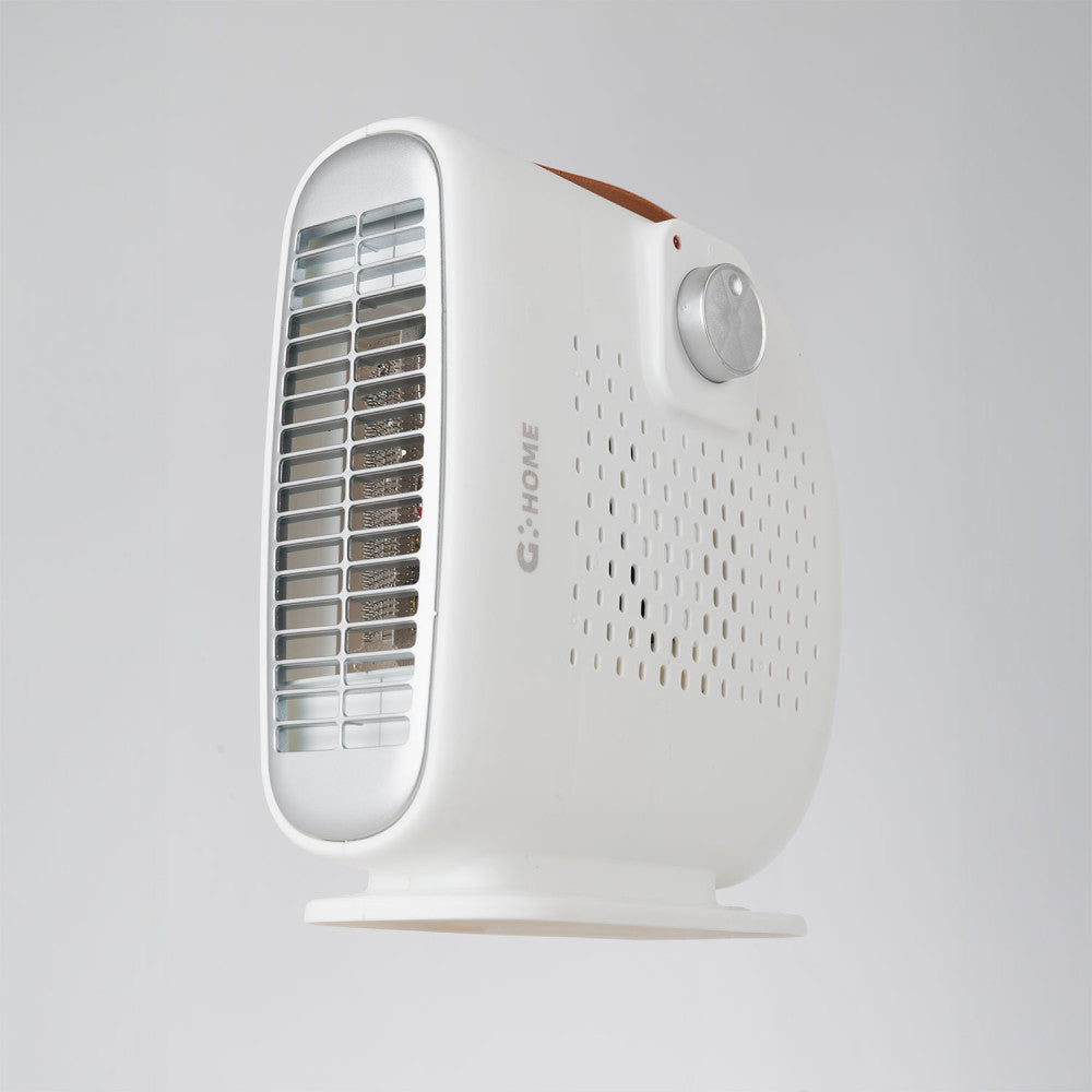 Aquecedor de resistência + ventilador 500 W branco - Image 5