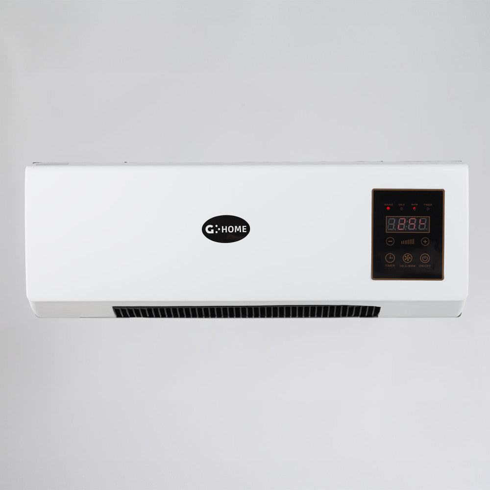 Aquecedor ptc + ventilador 1500 W comando à distância branco - Image 3