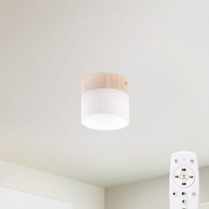 Plafoniera LED 9 W 852 lm comando à distância (intensidade-CCT)