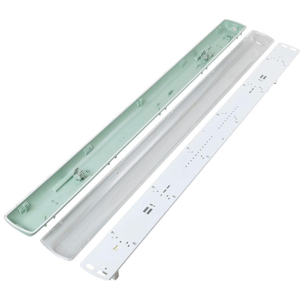Kit de luz LED conectável à prova de água IP65: 2 tubos LED T8 ABS/PC de 120 cm - Image 3