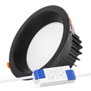 Fotografia do Foco downlight circular LED 20 W 2.000 lm antirreflexo UGR19 preto
