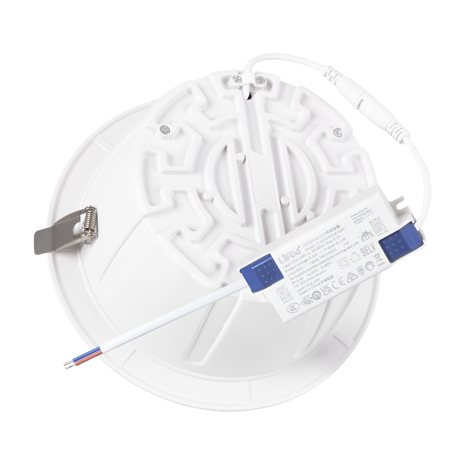 Foco downlight circular LED 30 W 4200 lm antirreflexo UGR19 - Image 6