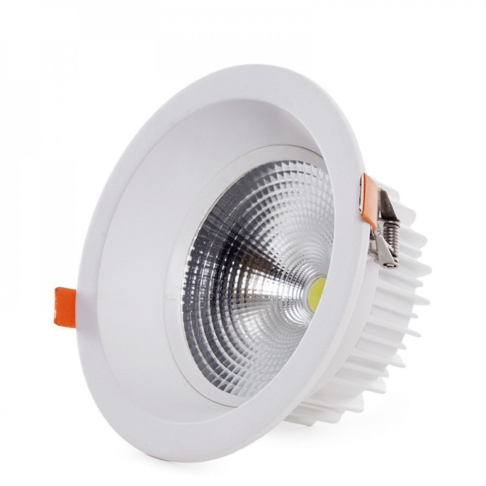 Fotografia do Foco downlight circular LED 18 W 2520 lm antirreflexo UGR19