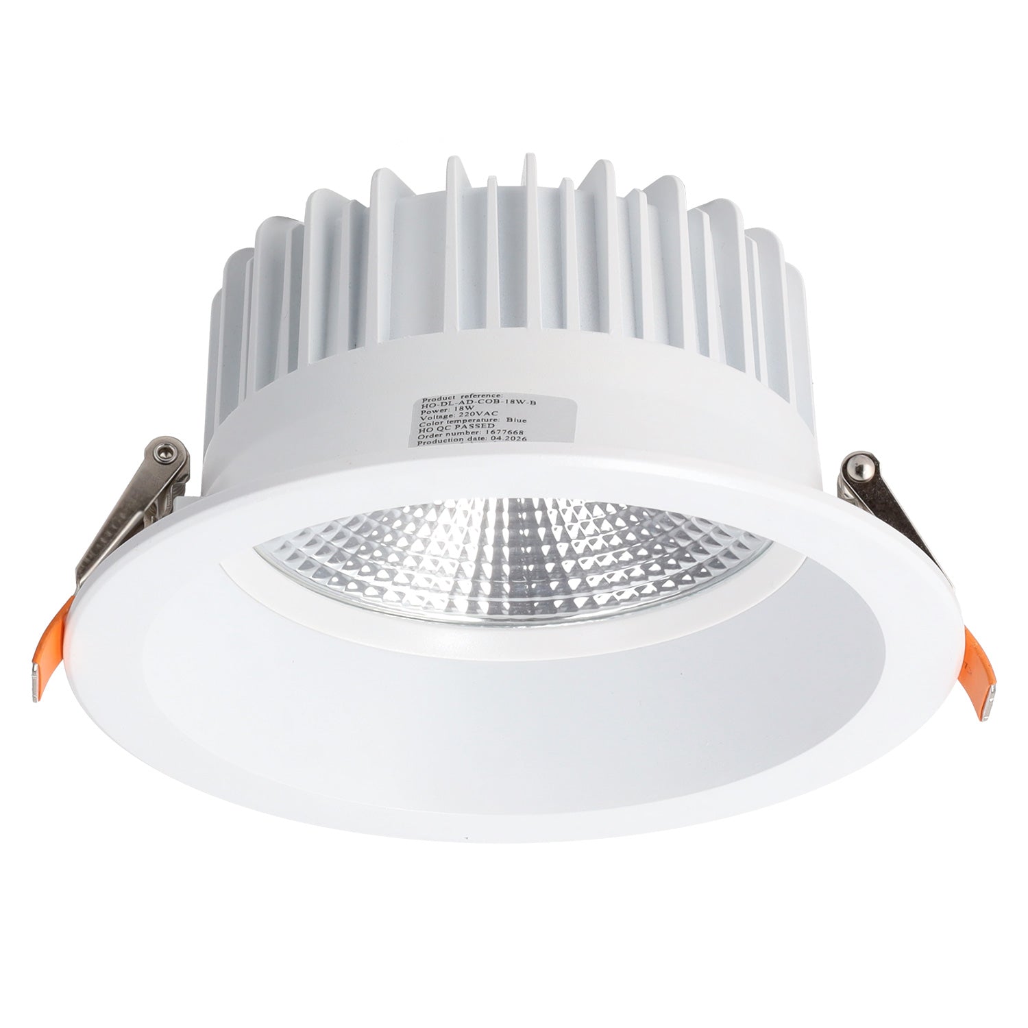 Foco LED circular de encastrar 18 W 2520 lm antirreflexo UGR19 luz vermelha - Image 6
