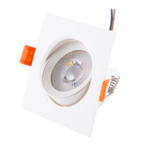 Fotografia do Foco downlight LED 7 W 630 lm retangular inclinável