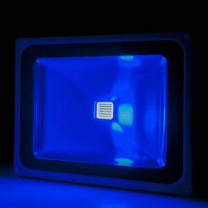 Projetor projetor LED 50 W 4.250 lm IP65 brico azul