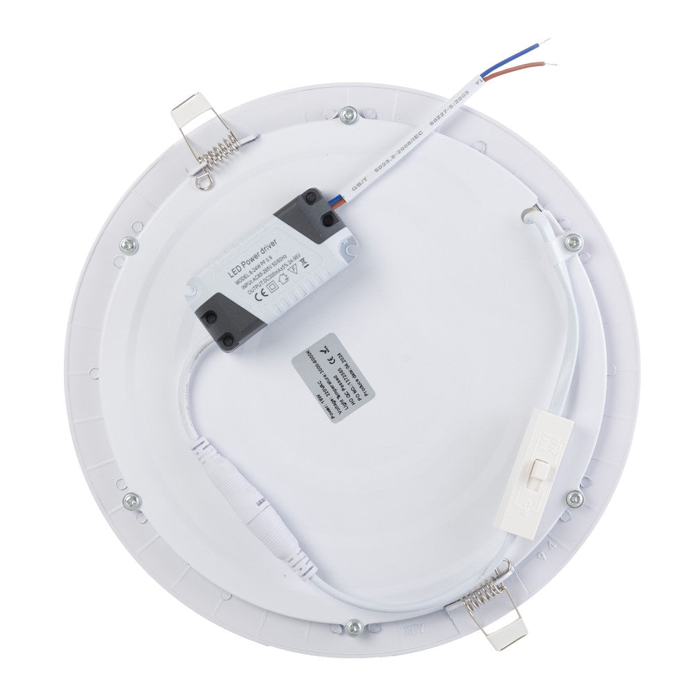 Placa de LED 18 W 1.409 lm CCT (cúpula regulável) 3000-6000 K circular - Image 4