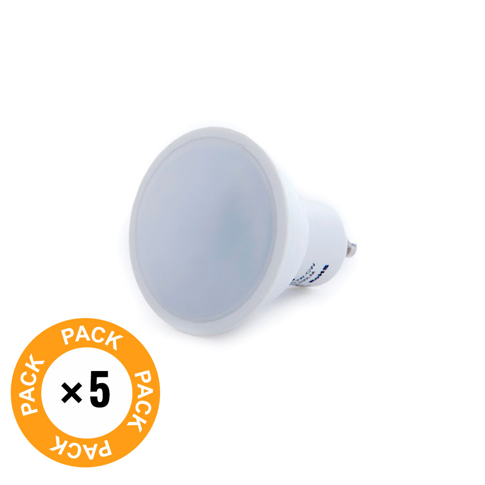Conjunto de 5 lâmpadas LED GU10 6 W 500 lm - Image 2