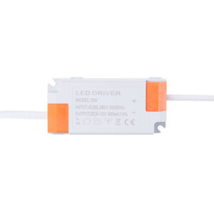 Driver não regulável 0.95 f.p. downlight slimline 3 W
