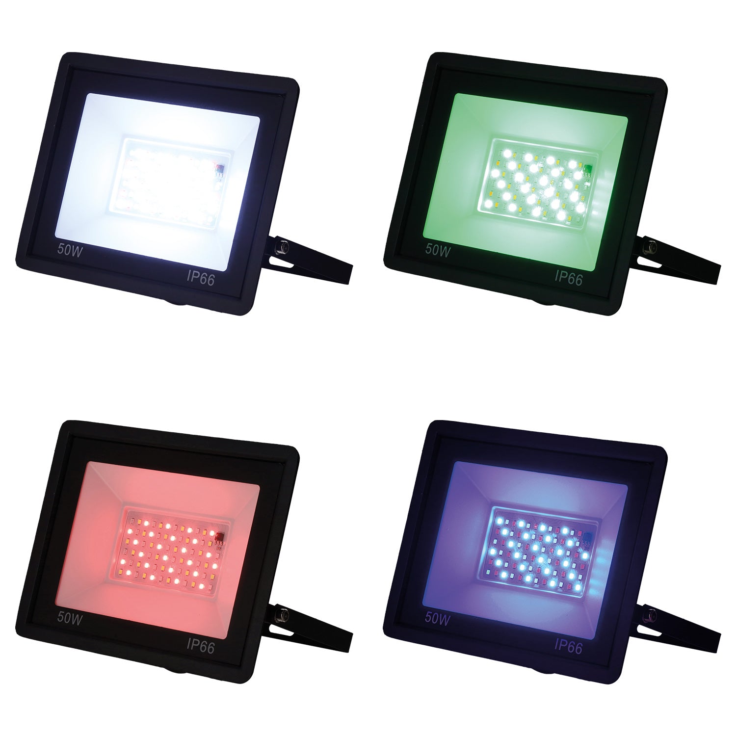 Projetor LED RGBW com comando à distância 30 W - Image 5