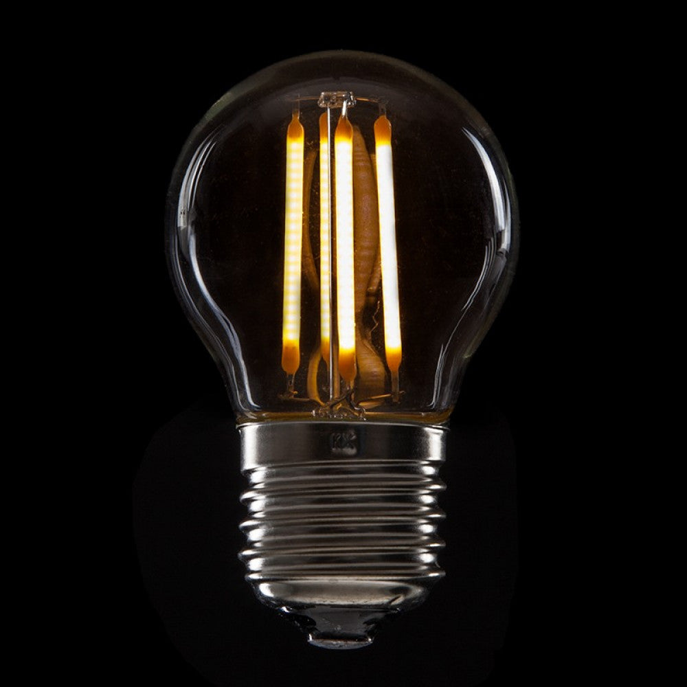 Fotografia da Lâmpada LED E27 4 W 288 lm 2000 K filamento G45
