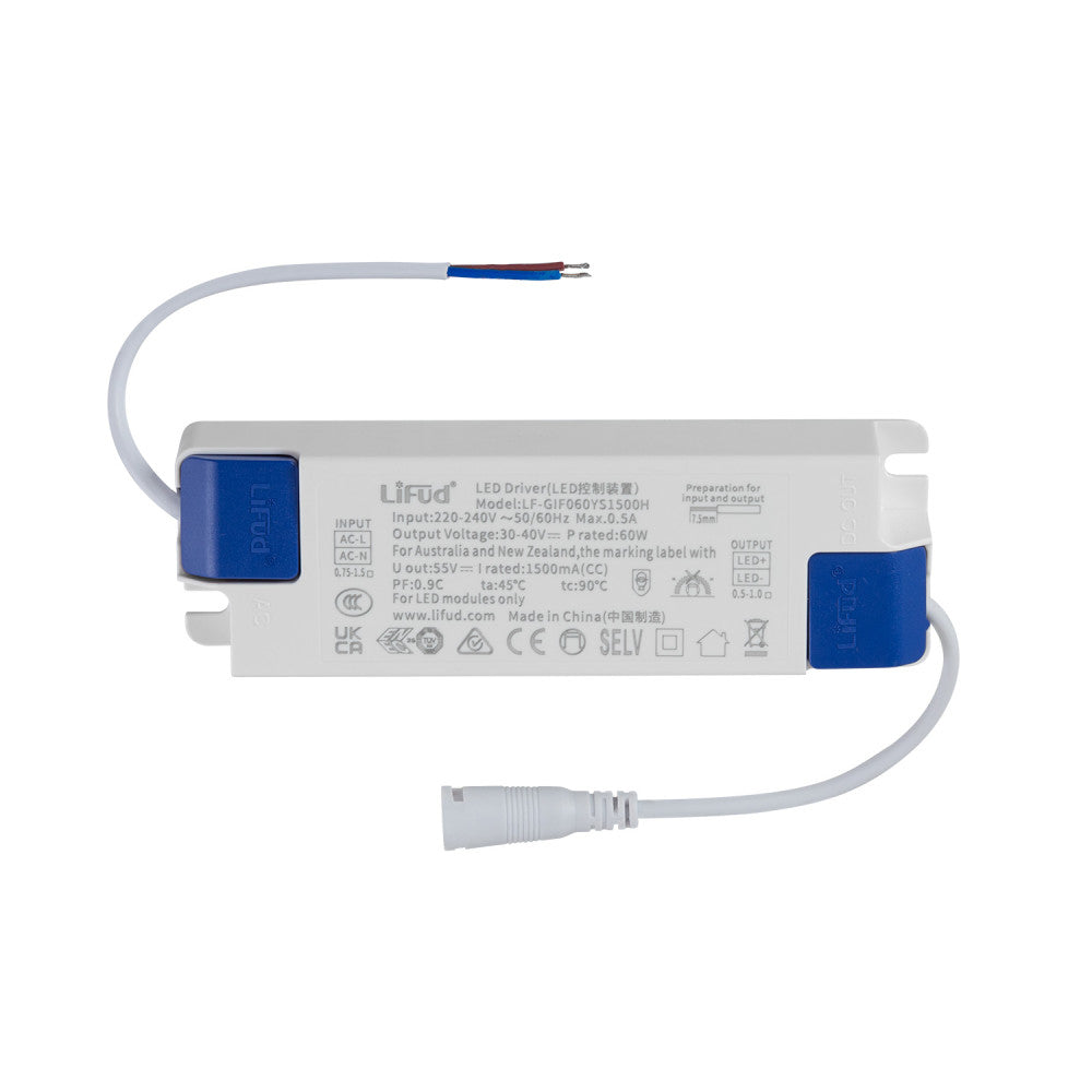 Painel LED 60 W 60 × 60 × 3 cm driver Lifud - Image 2