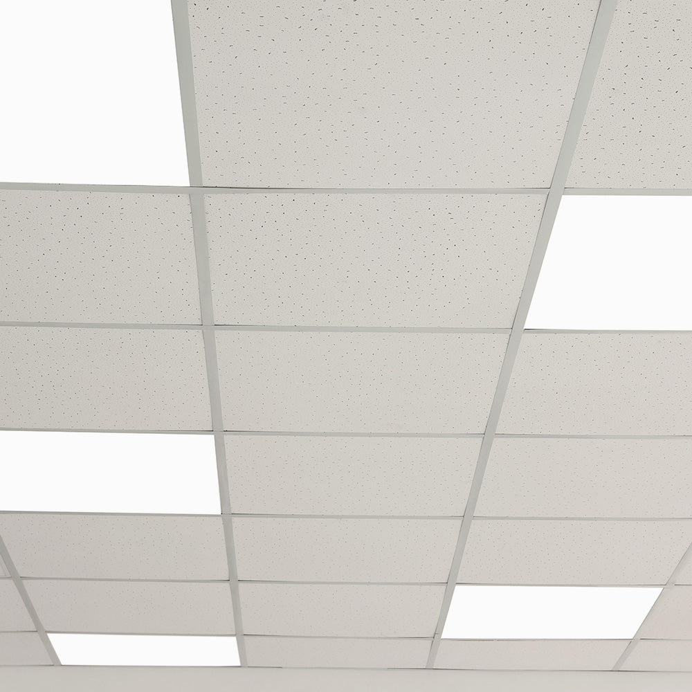 Conjunto de 10 painel LED 40 W 4.400 lm 60 × 60 cm treliça UGR19 - Image 6