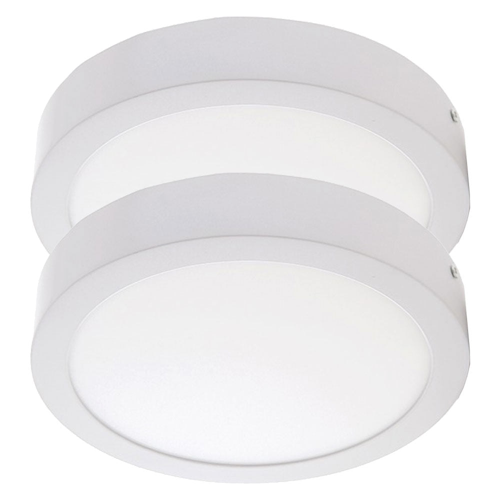 Conjunto de 2 plafons LED 24 W 1900 lm superfície - Image 3