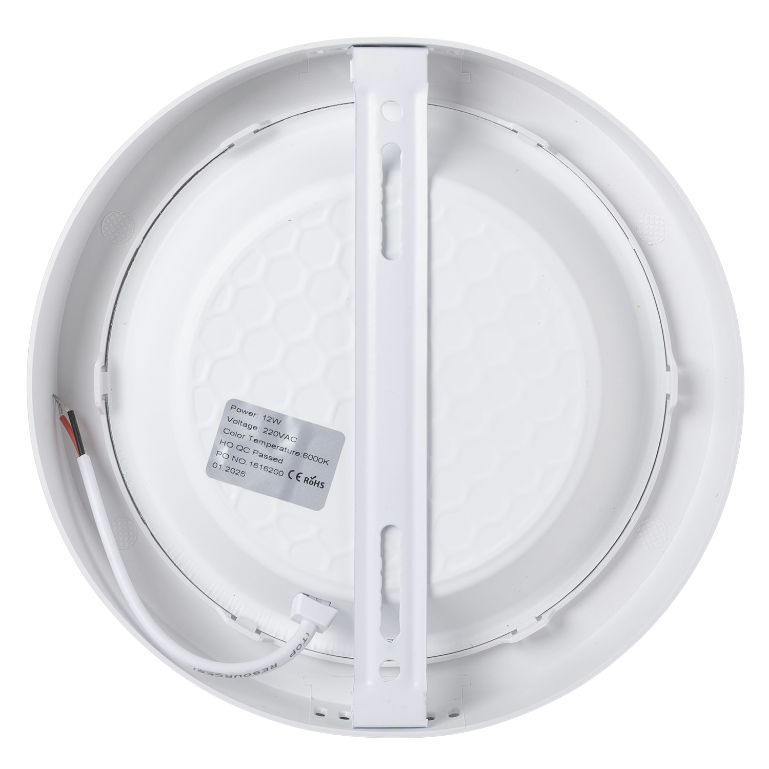 Plafoniera de superfície LED 100 lm/W 12 W 1200 lm IP20 - Image 5