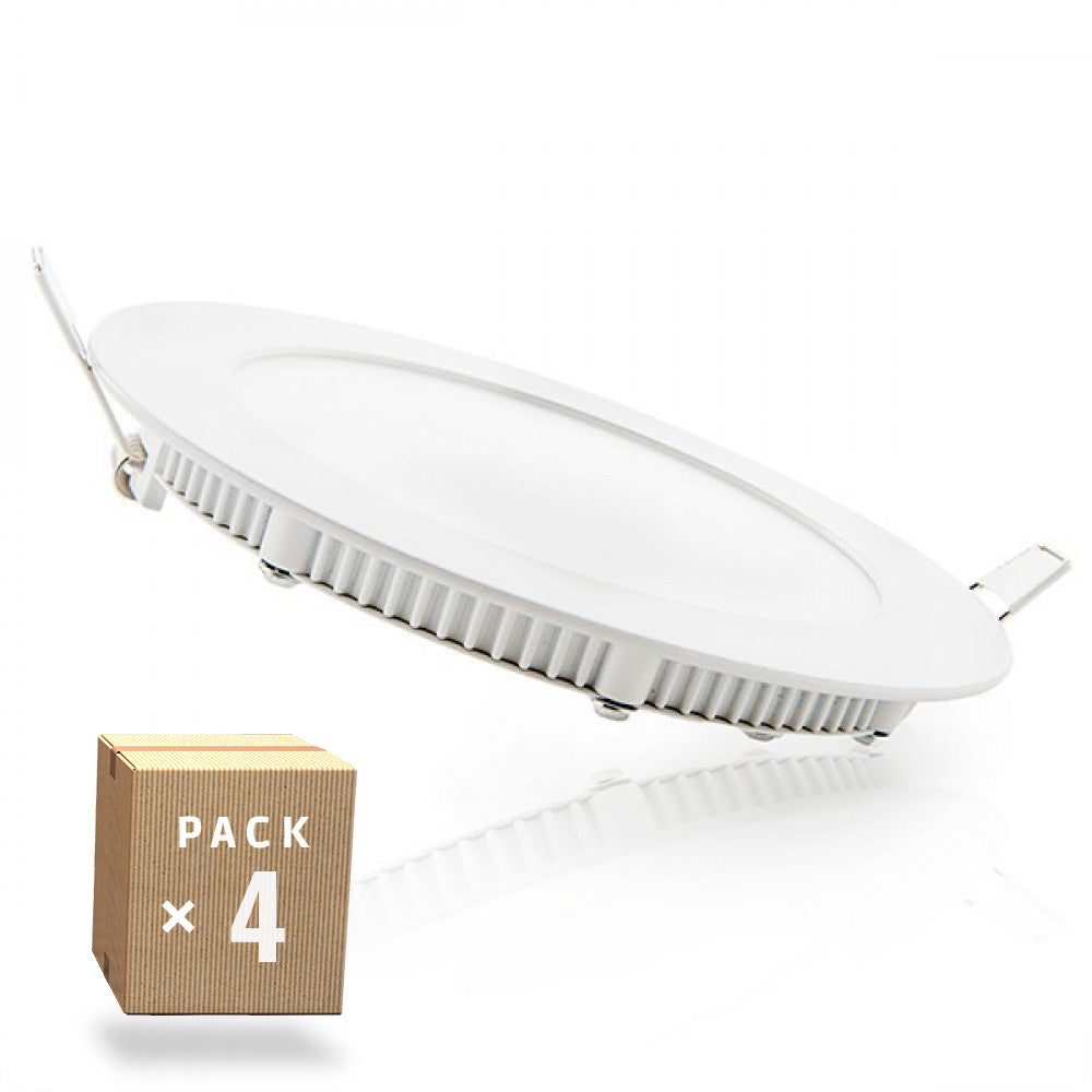 Fotografia do Conjunto de 4 painéis LED 9 W 900 lm