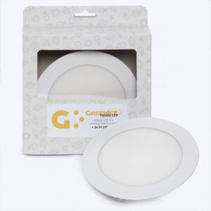 Fotografia da Placa LED 9 W 720 lm caixa personalizada circular