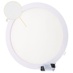 Fotografia do Painel de LED circular de 25 W E2.500 lm CCT (temperatura de cor ajustável) UGR17
