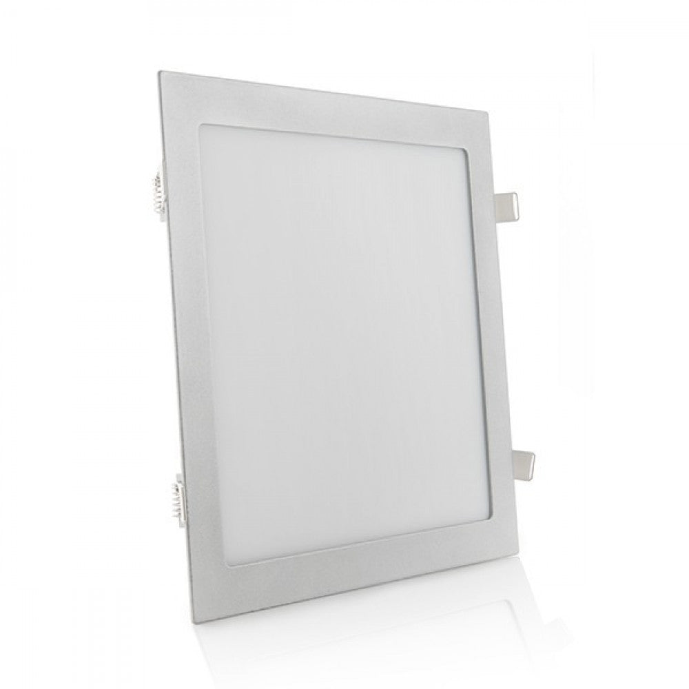 Fotografia do Painel LED 25 W 2500 lm 6000 K quadrado prata