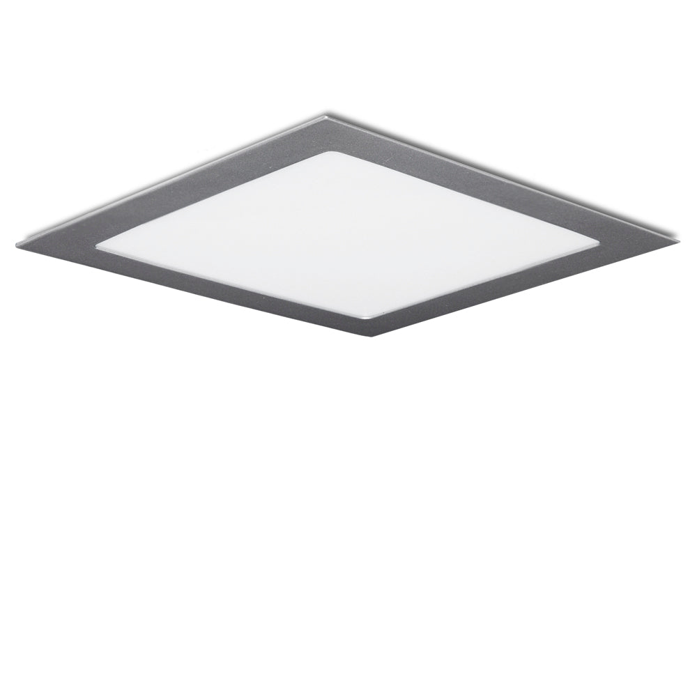 Painel LED 25 W 2500 lm 6000 K quadrado prata - Image 2