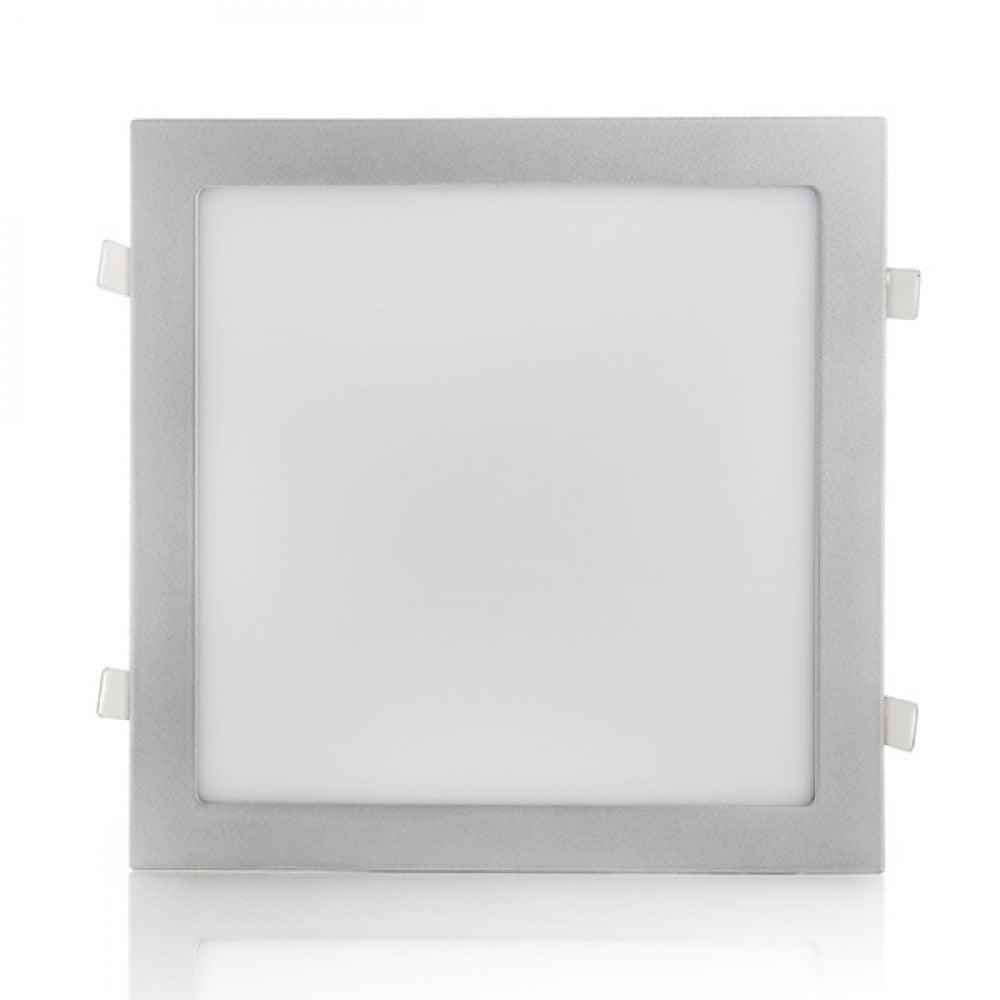 Painel LED 25 W 2500 lm 6000 K quadrado prata - Image 4