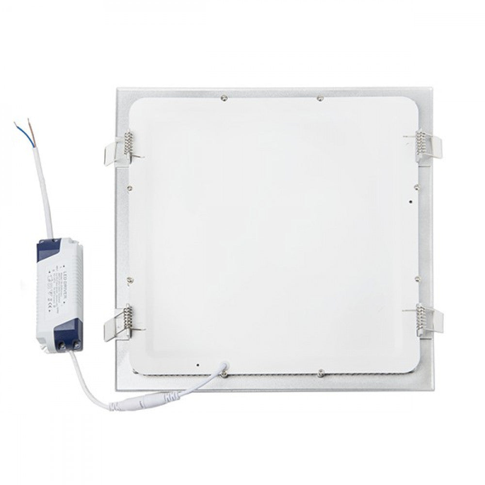 Painel LED 25 W 2500 lm 6000 K quadrado prata - Image 6