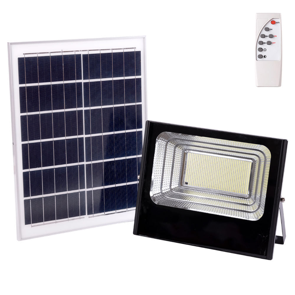Fotografia do Projetor LED solar 200 W painel: 6 V/20 W bateria: 3,2 V/15000 mAh comando à distância