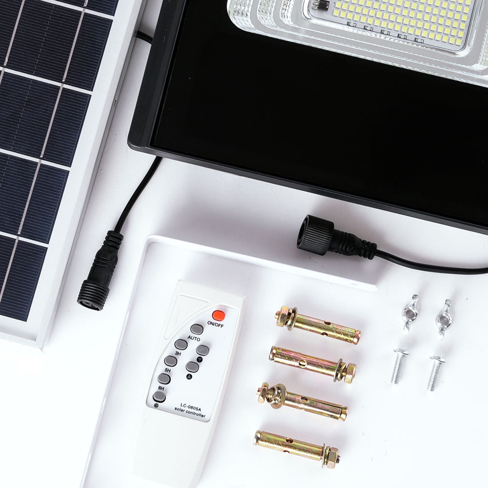 Projetor LED solar 45 W 6500 K painel: bateria 6 V/6 W: comando à distância 3,2 V/3000 mAh - Image 6