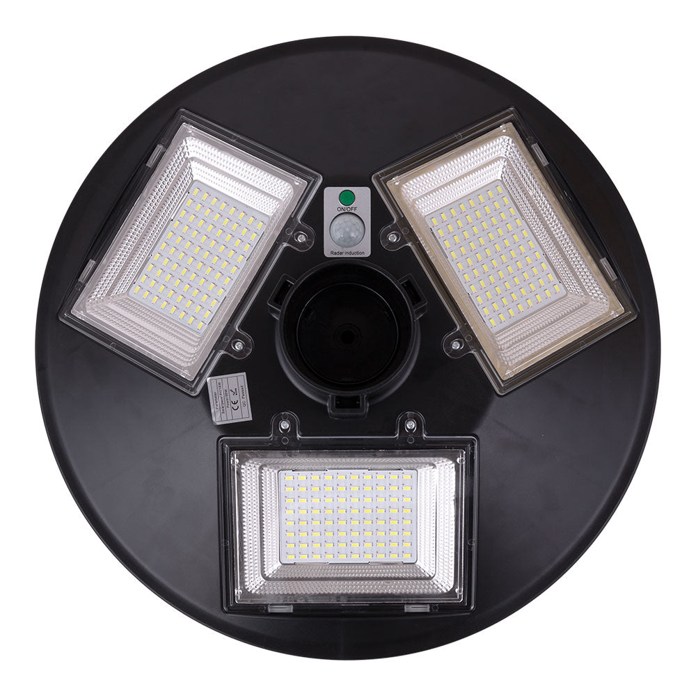 Luminária solar LED 90 W 9000 lm IP67 painel: 6 V 18 W bateria: 3,2 V 15000 mAh - Image 2