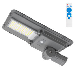 Luz de rua solar LED 200 W 5000 K painel 6 V 20 W bateria 20ah sensor/comando à distância