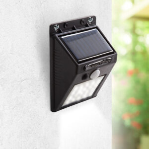 Aplique LED 6000 K sensor IP65 solar