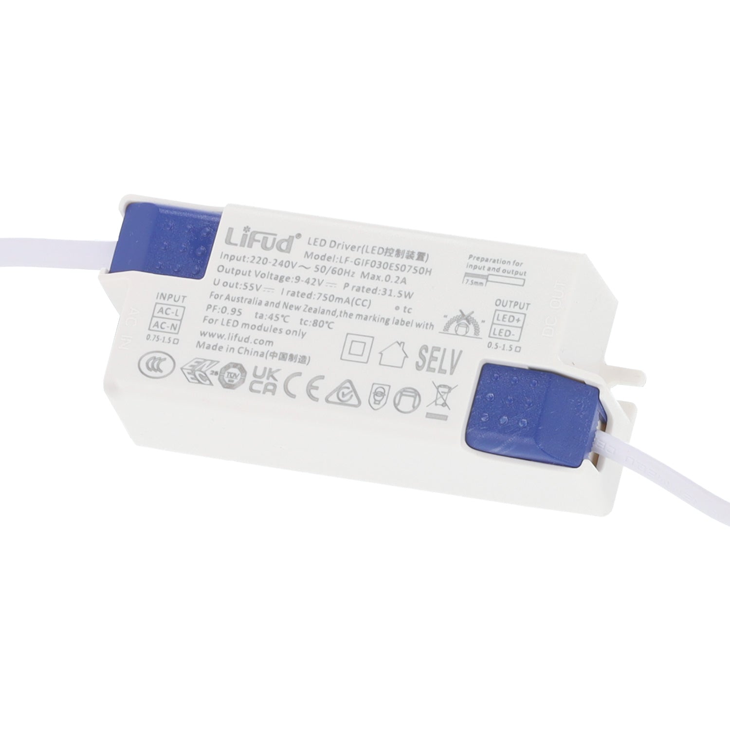 Painel LED 28 W 2800 lm 4000 K 60 × 30 cm driver Lifud UGR17 - Image 6