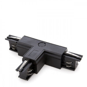 Fotografia da Calha de 3 fases do conector t preto