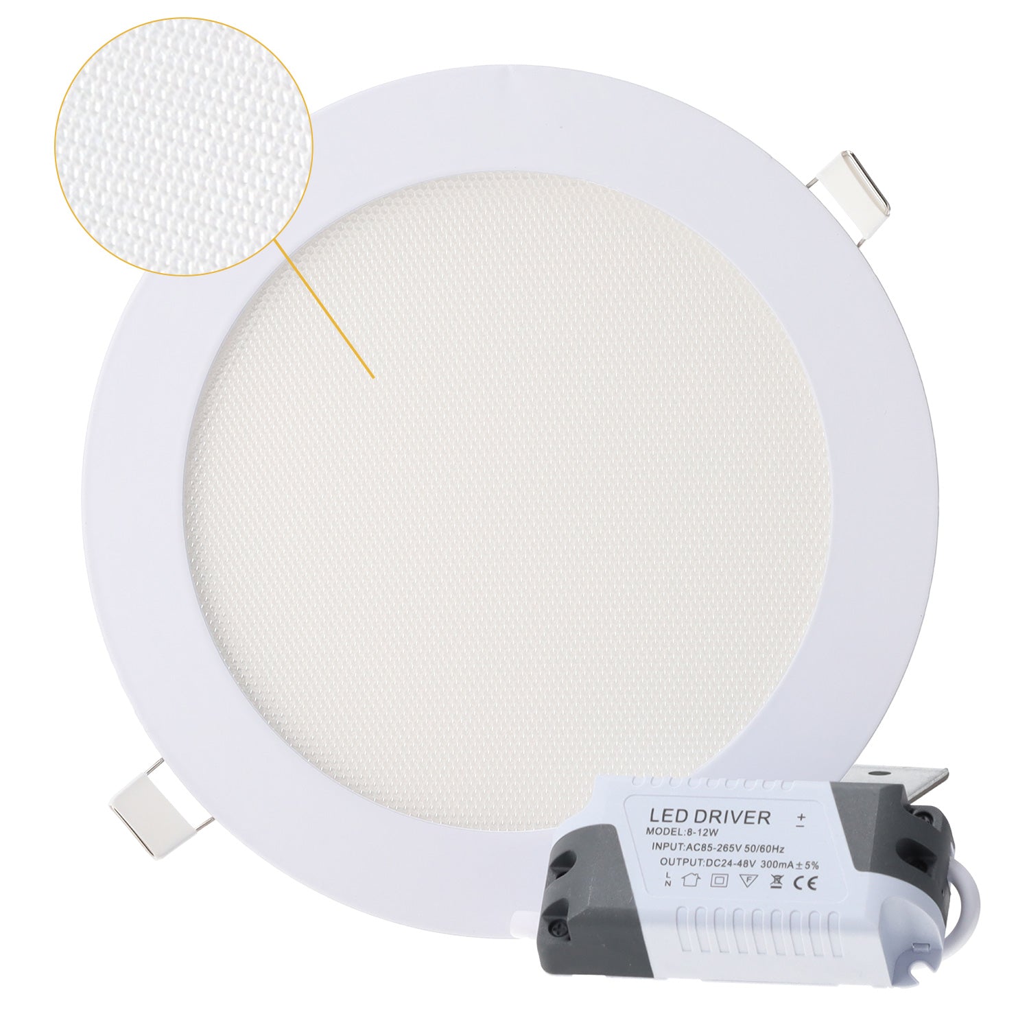 Fotografia do Painel LED 6 W 400 lm circular CCT (temperatura de cor ajustável) UGR17