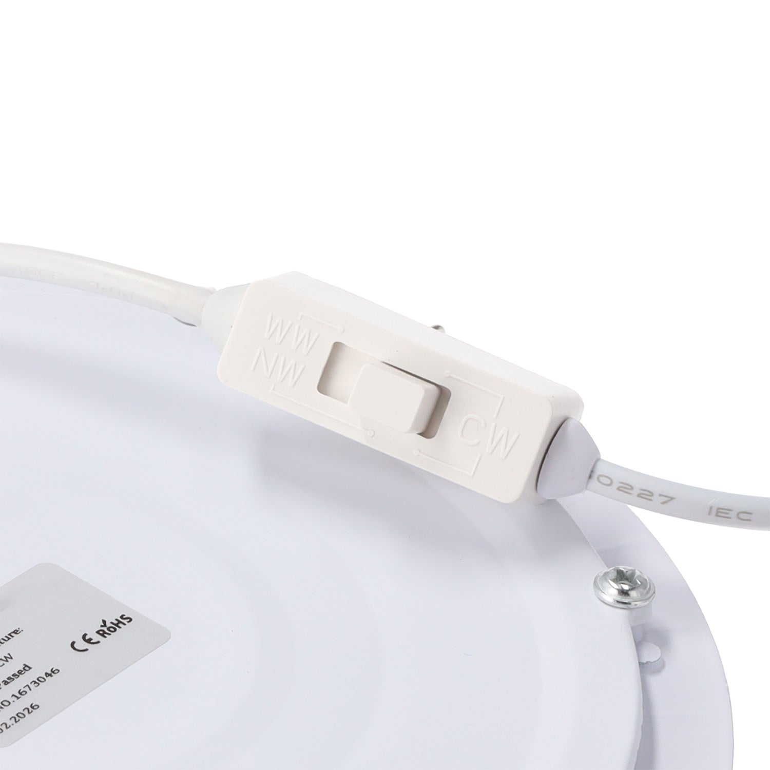 Painel LED 6 W 400 lm circular CCT (temperatura de cor ajustável) UGR17 - Image 3