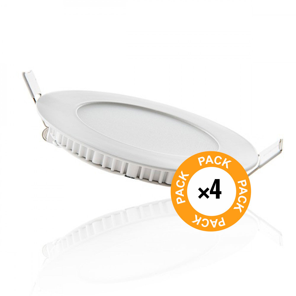 Conjunto de 4 painéis LED 6 W 600 lm - Image 2