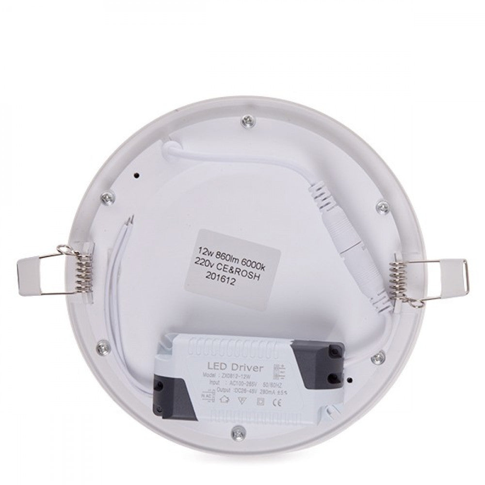 Placa LED 12 W 1200 lm circular - Image 4