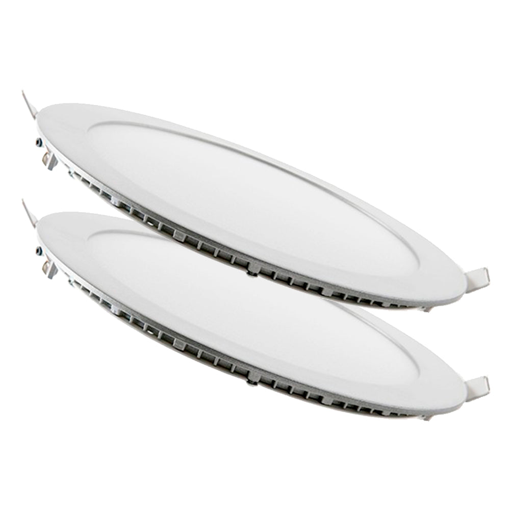 Conjunto de 2 painéis LED 18 W 1800 lm circular - Image 3
