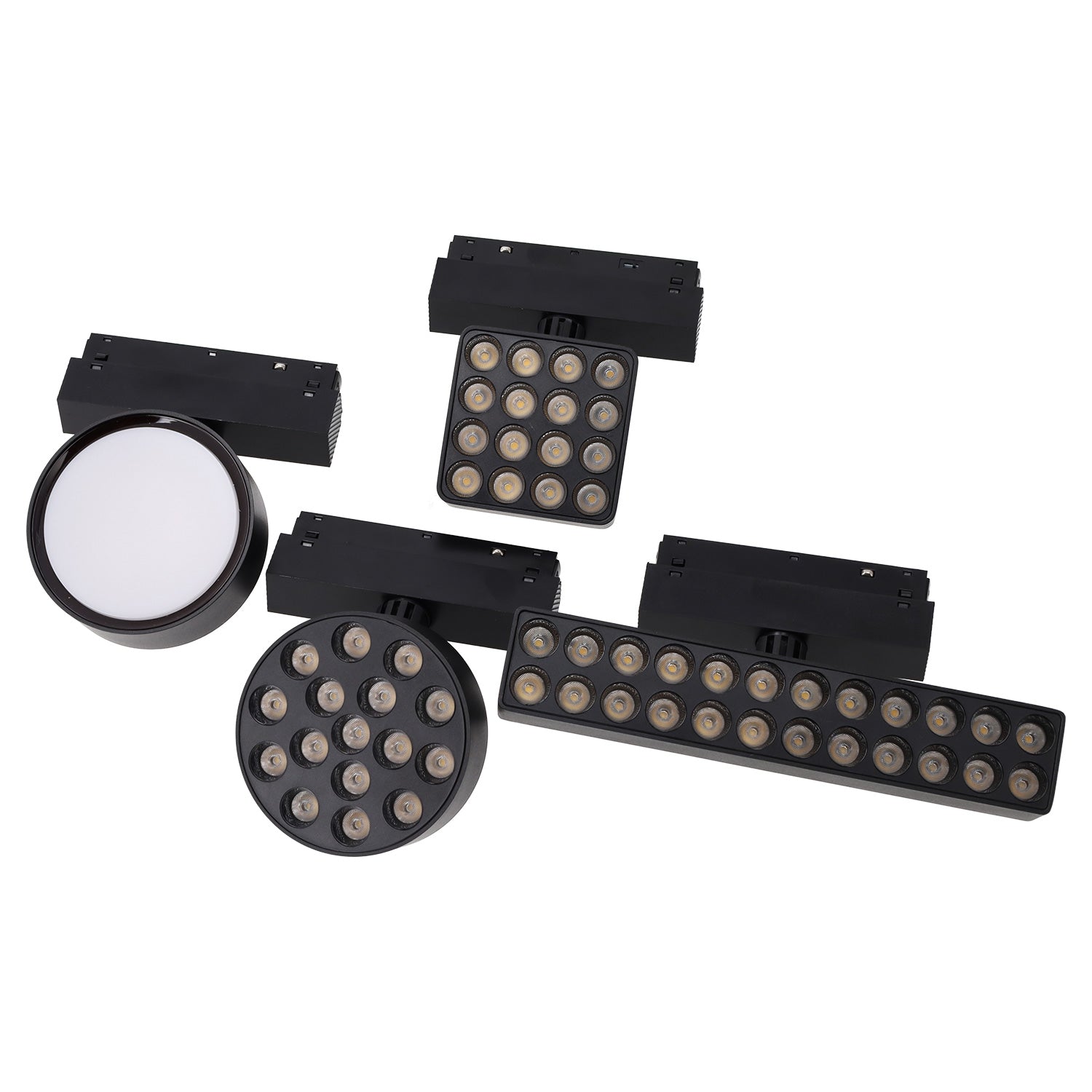 Luminária de calha LED magnética 16 W ø97 mm 90 lm/W CCT (cor da luz ajustável) - Image 4