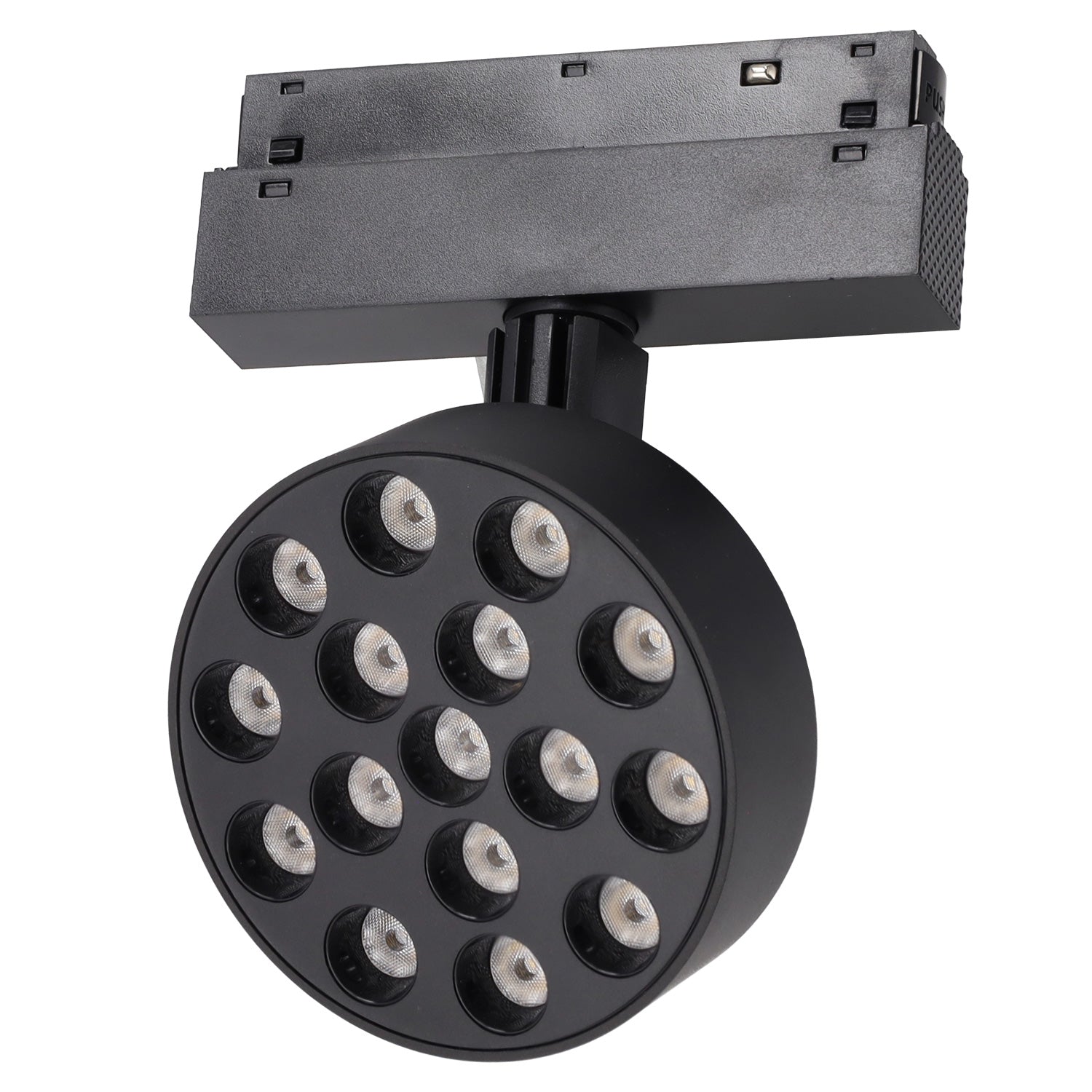 Fotografia da Luminária de calha LED magnética 16 W ø97 mm 90 lm/W CCT (cor da luz ajustável)