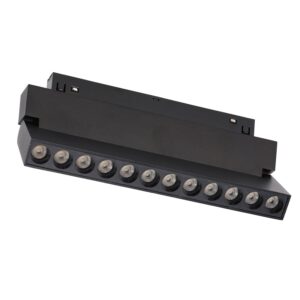 Luminária de calha LED magnética 12 W 225 mm 90 lm/W CCT (cor da luz ajustável)