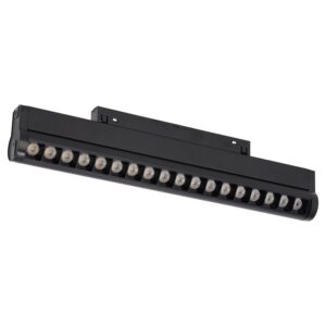 Luminária de calha LED magnética 18 W 340 mm 90 lm/W CCT (cor da luz ajustável)